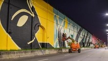 Rio: projeto de urbanismo tático recebe 11 artistas para pintar mural 