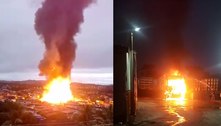 Depósito de gás explode em Gramacho, Duque de Caxias (RJ)