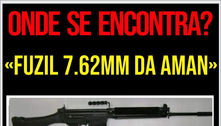 RJ: Informações sobre fuzil furtado da Academia Militar das Agulhas Negras valem R$ 5 mil