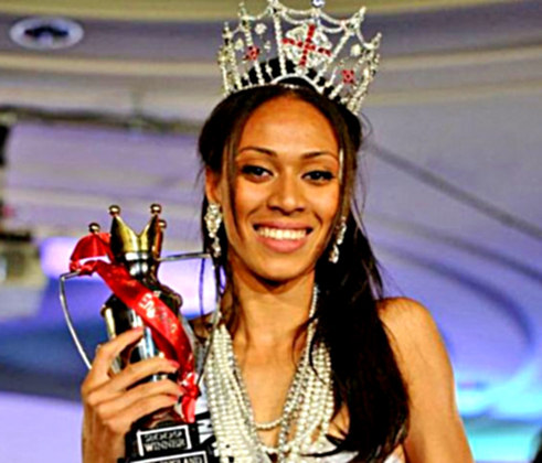 Rachel Christie (2009) - Miss Inglaterra, foi a primeira negra a vencer o concurso no país. Mas renunciou ao título ao se envolver numa briga. Ela agrediu a socos a missa de Manchester, Sara Jones, por ciúme do namorado