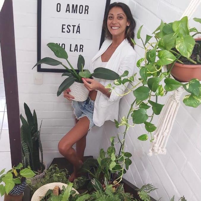 Pandemia levou Rachel Leão a investir na sua grande paixão: as plantas