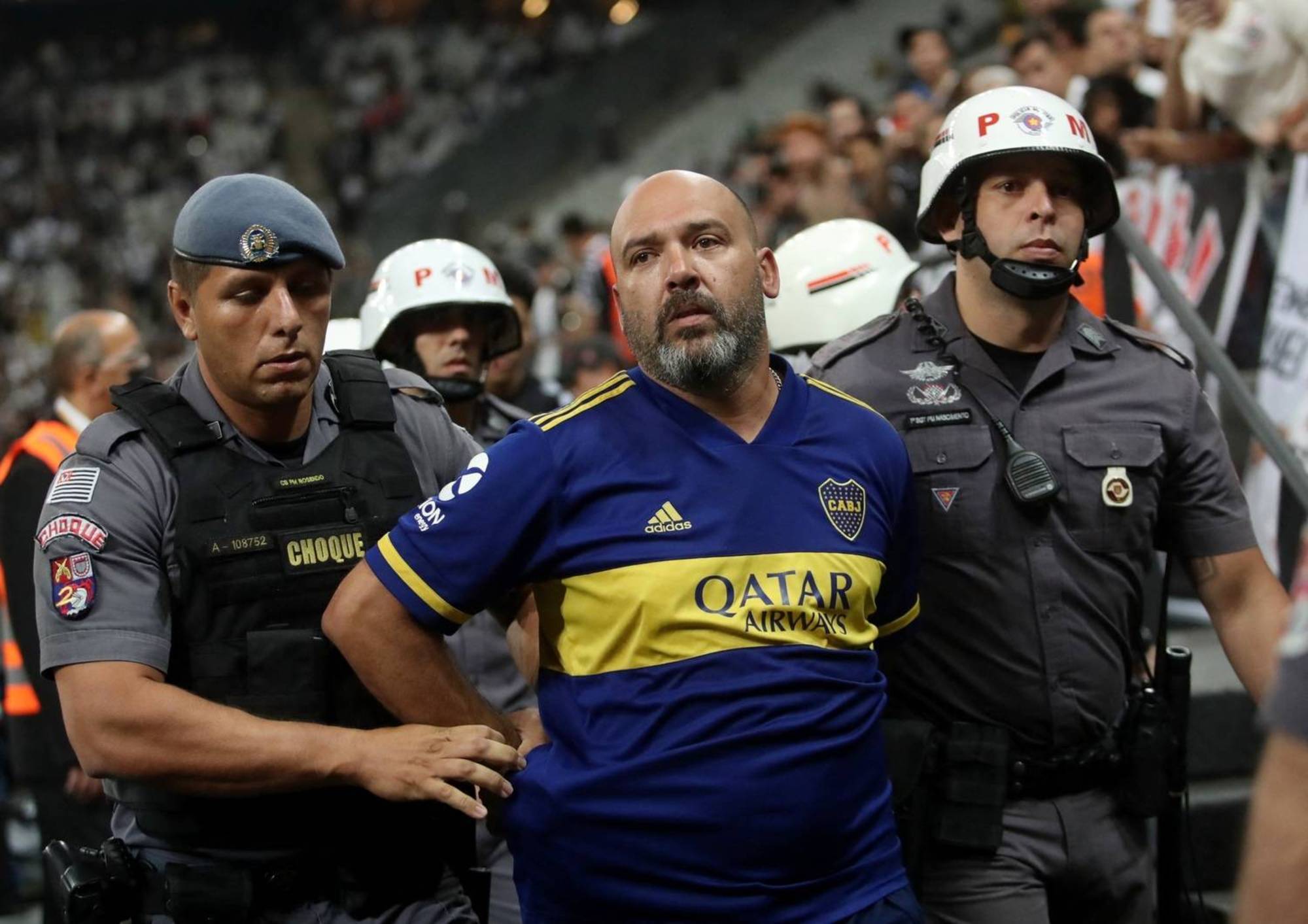 Vídeo: Flamengo é vítima de racismo da torcida do Olimpia