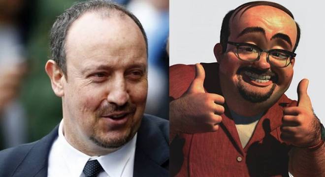 Rafa Benítez e Al (Toy Story)