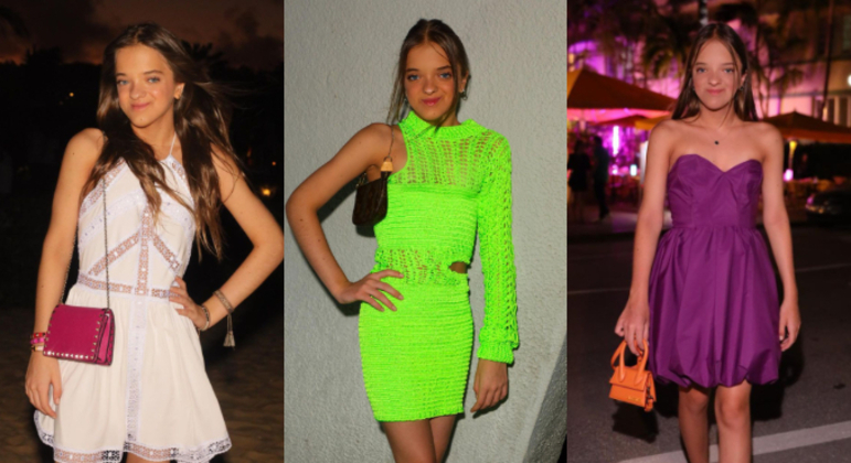 Rafinha sempre arrasa nos looks e adora vestidos superchiques e bolsas caríssimas, de marcas como Prada e Chanel