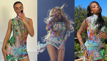 Rafa Kalimann aparece com vestido igual ao usado por Beyoncé e Ludmilla; veja 