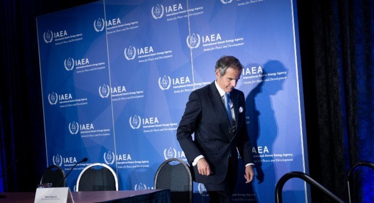 Chefe da agência nuclear da ONU, Rafael Grossi
