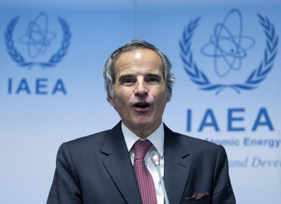 A AIEA (Agência Internacional de Energia Atômica), que enviou especialistas à usina, relatou 