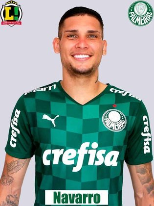 Rafael Navarro - 5,5 - Entrou no momento em que o Palmeiras ficou com um a menos, então precisou correr e marcar muito, mas deixou a desejar com a bola.