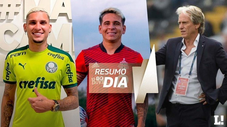 Rafael Navarro é anunciado pelo Palmeiras, Soteldo tem negociações com clube brasileiro, novela Jesus deve se arrastar no Flamengo... Tudo isso e muito mais no resumo do dia do mercado desta quarta-feira (22)!