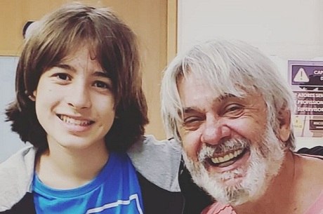 Rafael Sun e José Carlos Machado nos bastidores de 'Gênesis'