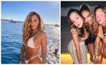 Rafaella curtiu dias de sol e festas em Ibiza, na Espanha, em julho deste ano. Por lá, ela encontrou Carol Dantas, mãe do filho de Neymar, e a atriz Giovanna Lancellotti