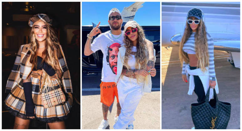 Rafaella Santos, irmã do jogador Neymar Jr., segue colhendo os frutos da fama internacional do craque. A jovem, de 26 anos, faz questão de ostentar uma vida de roupas de grife, viagens e imóveis de luxo nas redes sociais. Com milhões de seguidores no Instagram, a influenciadora mais parece 'viver em férias'. Saiba um pouco mais sobre a rotina dela