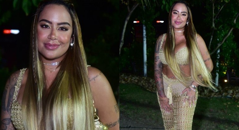 Rafaella Santos na gravação do novo EP de Matheus &amp; Kauan