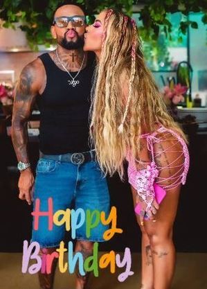 Rafaella desejou parbéns ao amigo através do Instagram