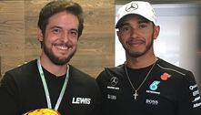 Criador de capacetes de Hamilton é brasileiro e agradece: 'Fez meus pais sentirem orgulho de mim'