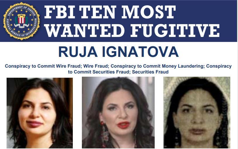 'Rainha das Criptomoedas' entrou para a lista das 10 pessoas mais procuradas do FBI