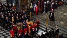 Funeral da rainha Elizabeth 2ª chega ao fim em Londres com silêncio nacional de dois minutos