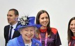 Nos Jogos Olímpicos de Londres, a rainha assistiu a algumas disputas dos atletas da Inglaterra