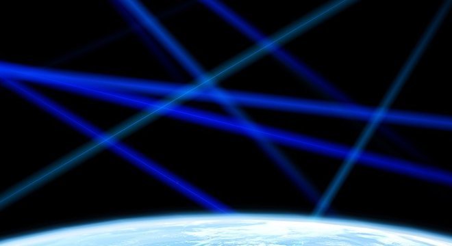 Segundo especialistas, um laser muito forte poderia 'queimar' a atmosfera