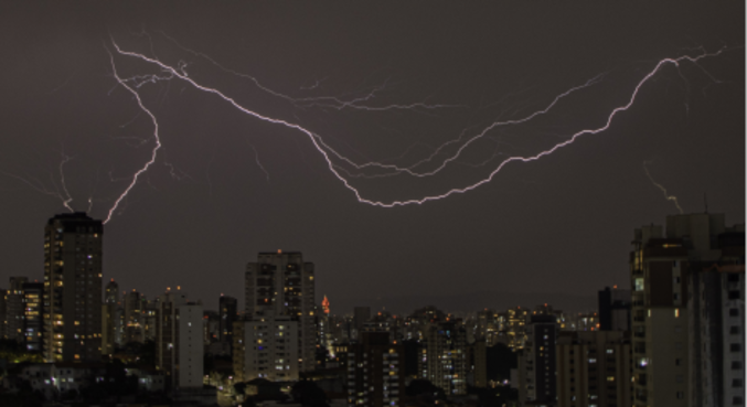 A Temporada de Chuvas e a Realidade dos Raios no Brasil