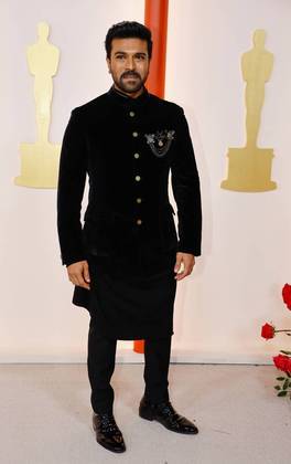 Ram Charan, uma das estrelas do filme indiano RRR, deve se apresentar na cerimônia