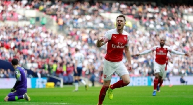 Ramsey abriu o placar para o Arsenal no clássico londrino