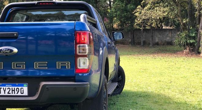 Perfil da Ford Ranger Storm: pneus desenvolvidos especificamente para a versão 