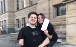 Desde 2021, por exemplo, ele é casado com Sabia Schauers-Reiche, com quem completou bodas de algodão recentemente