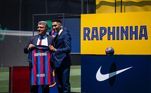 RaphinhaLeeds > BarcelonaValor: 58 milhões de euros (R$ 319,2 milhões)