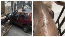 Rapper Djonga sofre acidente de moto em BH e grava vídeo para tranquilizar fãs 