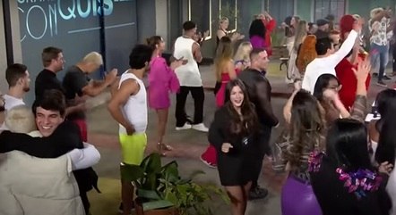 Alguns participantes de "A Grande Conquista"