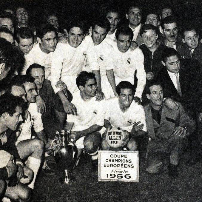 Real Madrid, o primeiro campeão da história da UEFA