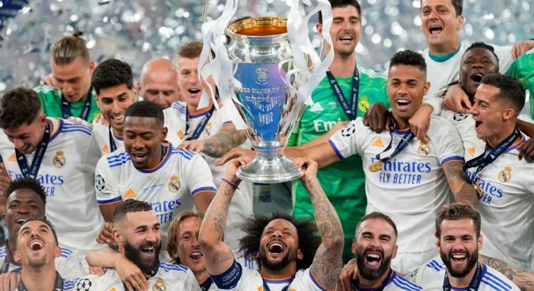 Real Madrid, o vencedor em 2021/22