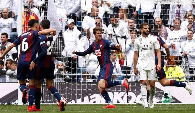 O gol do Eibar foi marcado por&Acirc;&nbsp;Cardona. Saiba tudo sobre o jogo clicando aqui