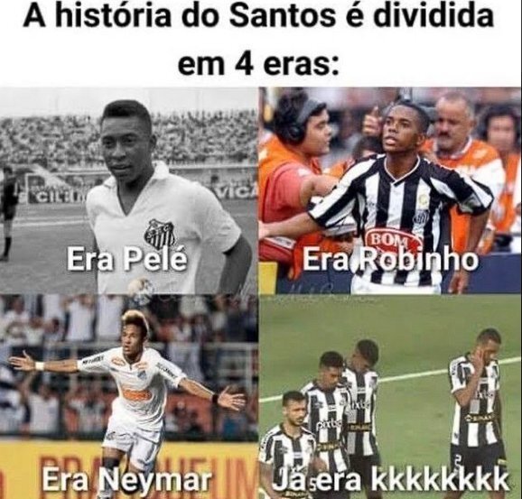 Rebaixamento do Santos gera onda de memes e piadas; confira os