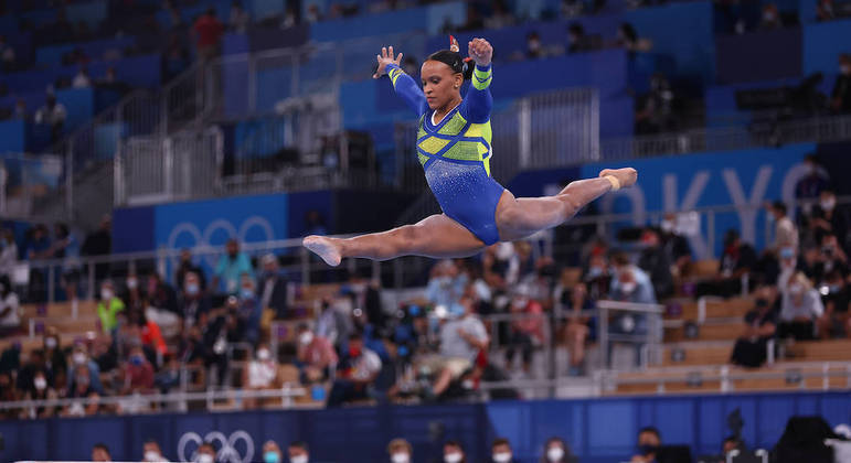 Rebeca Andrade começou em Guarulhos, foi para Curitiba e hoje é atleta do Flamengo