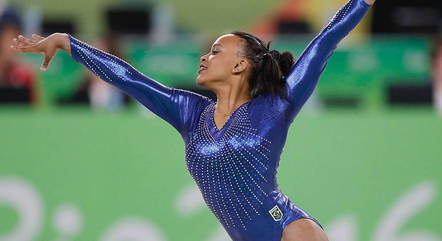 Rebeca Andrade, atleta da ginástica brasileira
