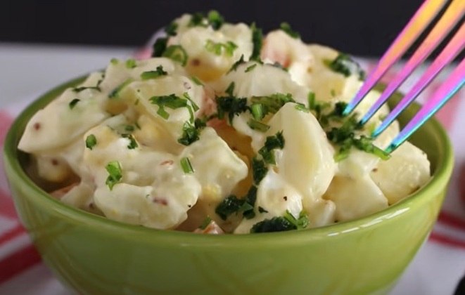 Receita de destaque para fazer com a batata: Salada de batata