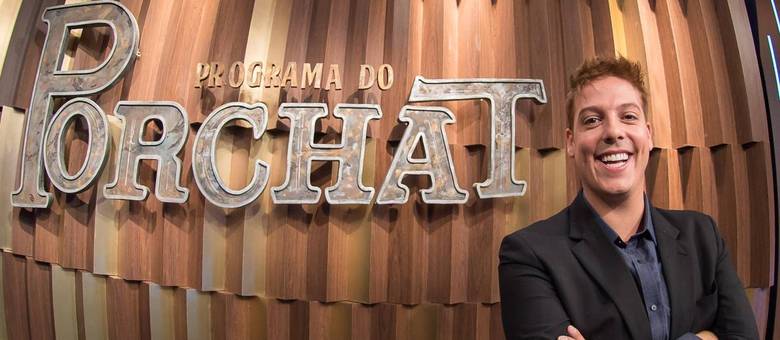 Programa do Porchat vai ao ar de segunda a quinta-feira, a partir da 00h15, na Record TV