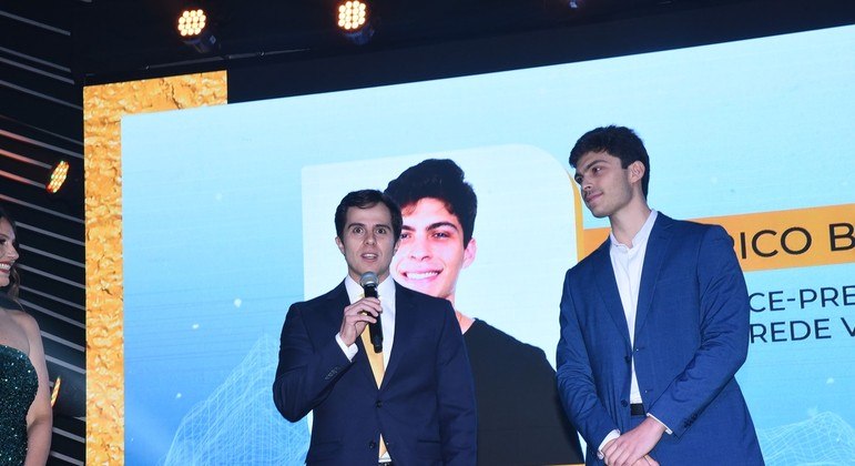 Felipe Caroni, Diretor Executivo da Rede Vitória, e Americo Buaiz Neto, Vice-Presidente da Rede Vitória e Grupo Buaiz.
