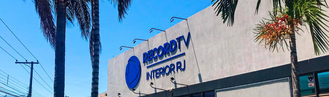 Record TV Interior RJ: Reinventar é a marca registrada da emissora (Divulgação Record TV Interior RJ)