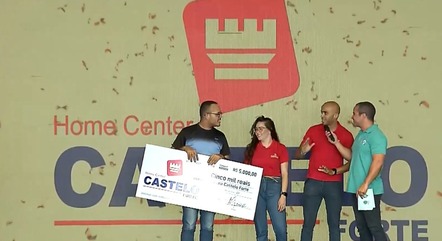 Record TV nas Cidades distribui prêmios em Samambaia