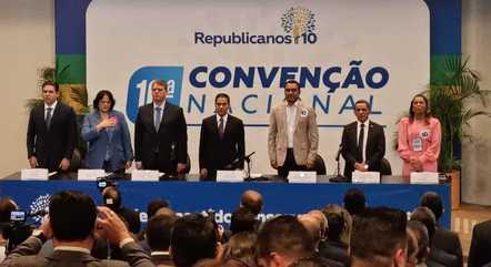 Marcos Pereira na  Convenção Nacional do partido