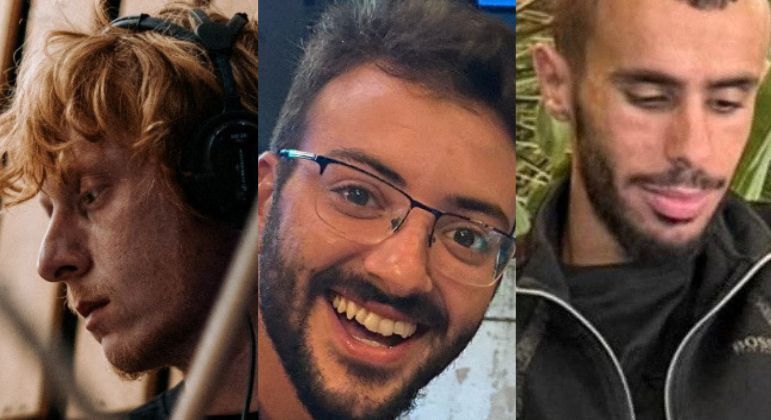 Os reféns mortos 'por engano' pelo Exército de Israel: Yotam Haim, Alon Shamriz e Samer El Talalqa