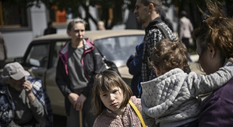 Maioria dos refugiados ucranianos são mulheres e crianças