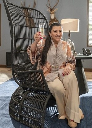 A ex-loira Zoé, personagem de Regina Casé