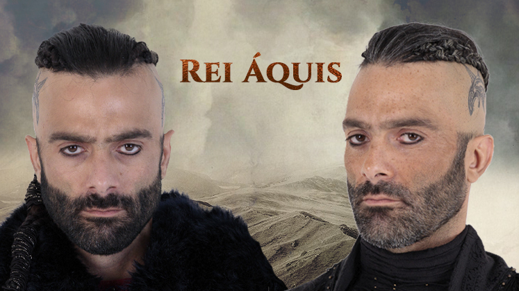 Atual rei da Filístia, Áquis (Augusto Garcia) é um homem imprevisível, frio e ambicioso. Ele continua sua perseguição doentia a Davi a fim de tomar o reino de Israel até ser morto por Joabe (Marcelo Faria)  