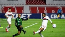 São Paulo joga mal e fica no 0 a 0 com o América-MG no Morumbi