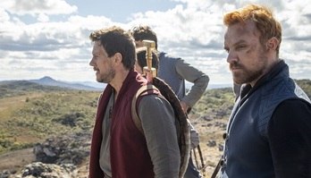 Alex Morenno se emociona com virada de Eliabe na série bíblica (Edu Moraes/Record TV)