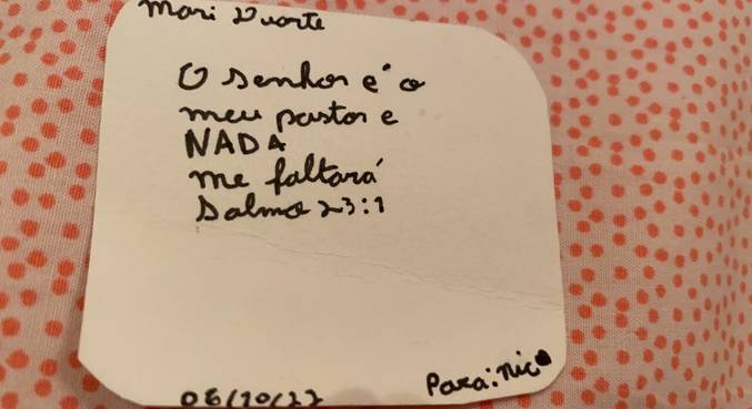 Mariana Duarte entregou versículos bíblicos para o elenco da superprodução Reis